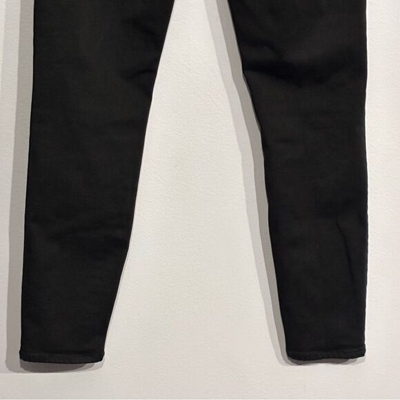J. Crew | Women’s Black 9” Rise Toothpick Skinny Jeans Stretch Size 28 - Picture 9 of 16